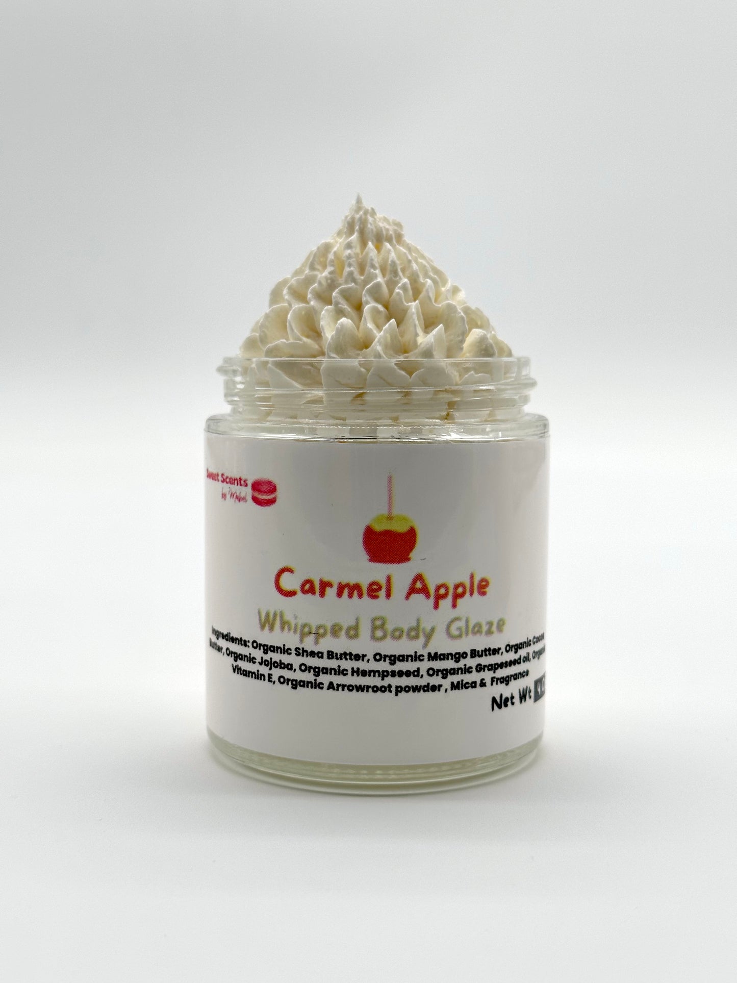 Organic Whipped Carmel Apple Body Glaze