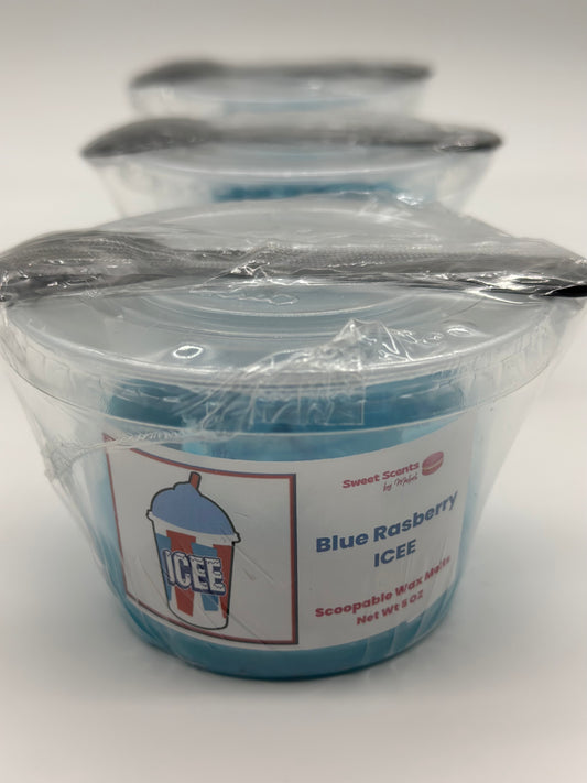 Blue Raspberry Slushie Scoopable Wax