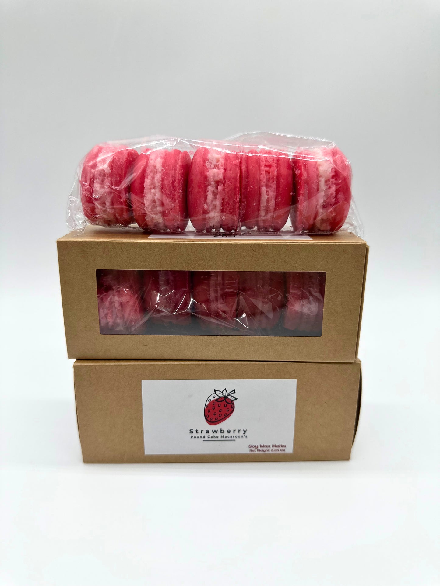 Strawberry Pound Cake Macaroon Wax Melts